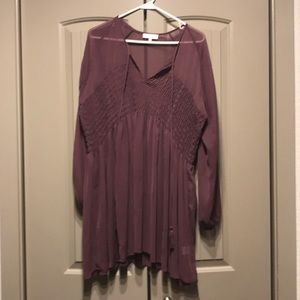 Grace & Lace sheer tunic